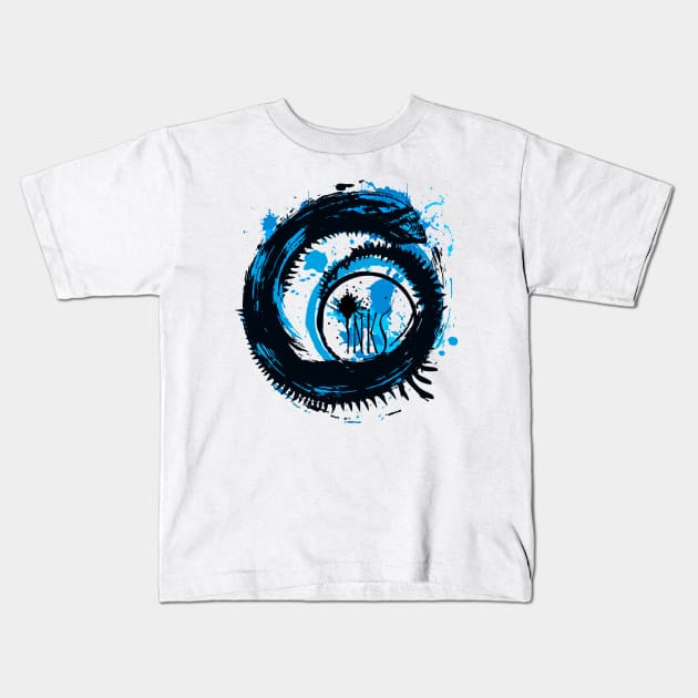 Invaders From The Deep Space Kids T-Shirt by Original_Wicked